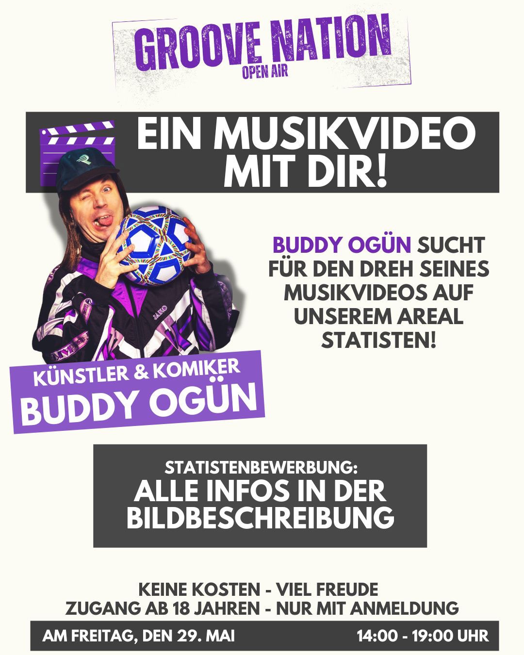 Groove Nation Open Air Body Ogün Videodreh